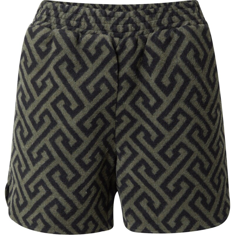 VERO MODA Nohavice BRENDASOFIA zelená / čierna 35424571