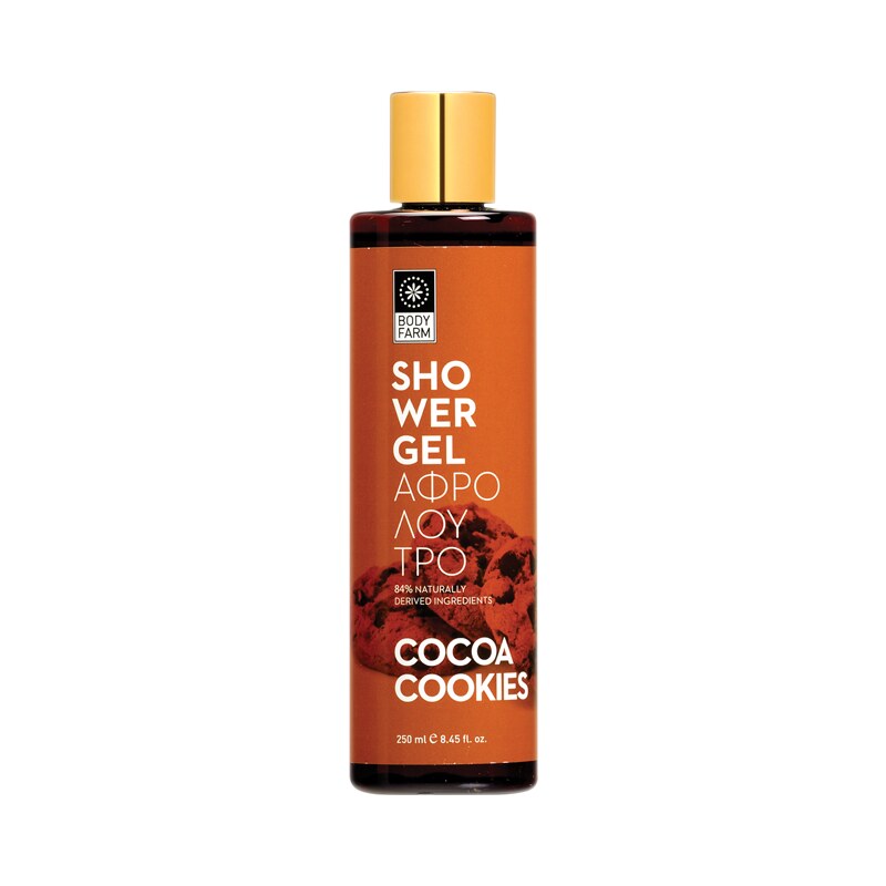 BodyFarm Cocoa Cookies shower gel - Sprchovací gél s kakaovými cookies 250 ml
