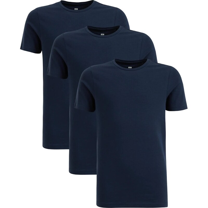 WE Fashion Tričko tmavomodrá 54234384