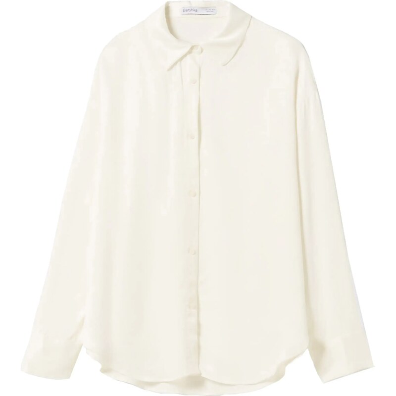 Bershka Blúzka čierna 54235596