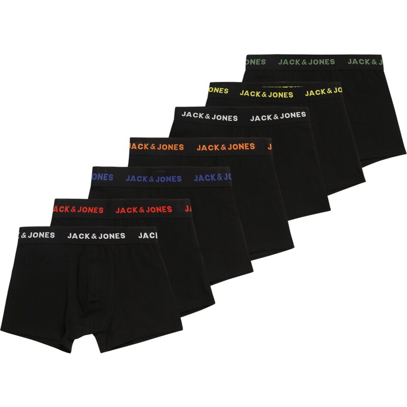 Jack & Jones Junior Nohavičky kobaltovomodrá / žltá / zelená / 48563983