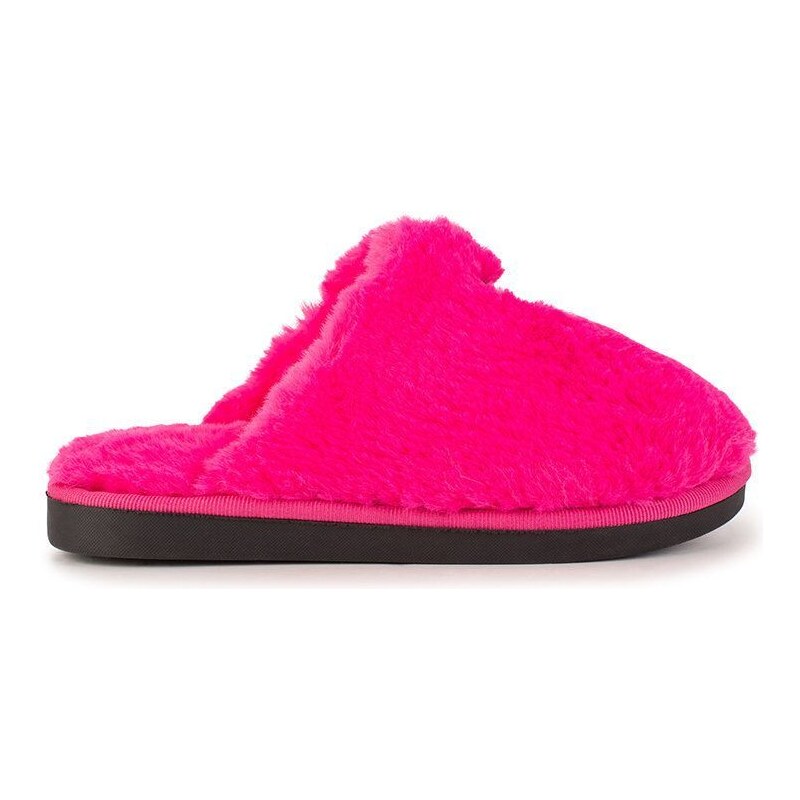 Detské papuče Karl Lagerfeld ružová farba