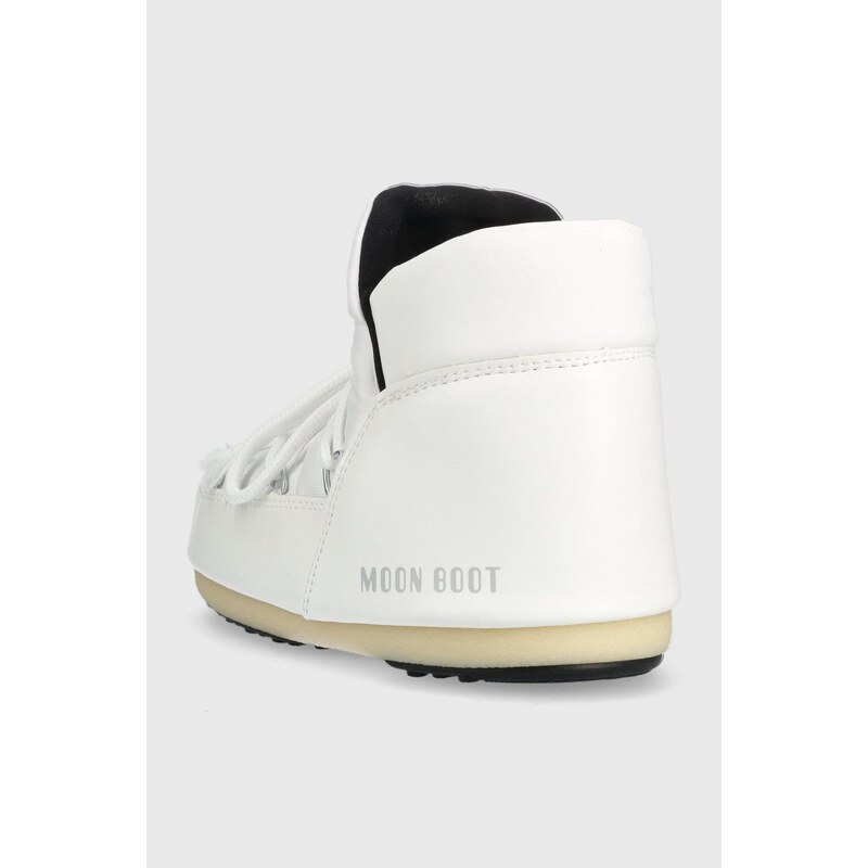 Snehule Moon Boot 14600300.WHITE-WHITE, Pumps Nylon , biela farba