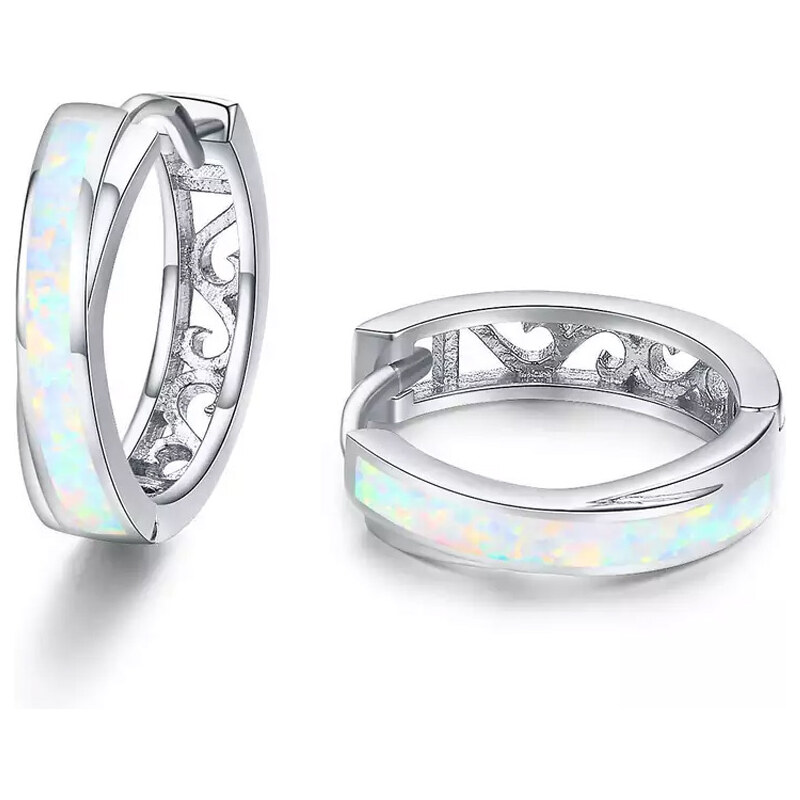 Dámske strieborné náušnice KESIA 35439271