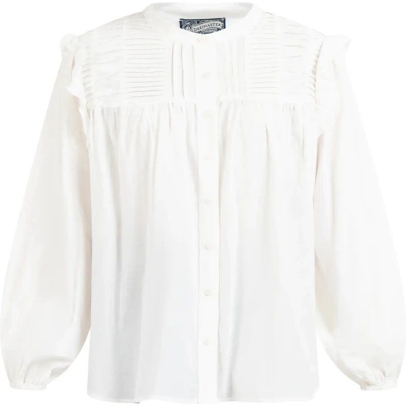 DreiMaster Vintage Blúzka biela ako vlna 63142888