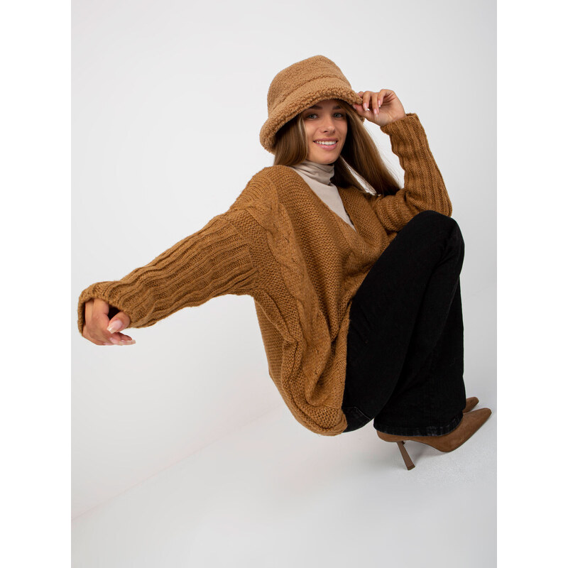 Och Bella Sweater-TW-SW-BI-M903.33X-camel 64685165