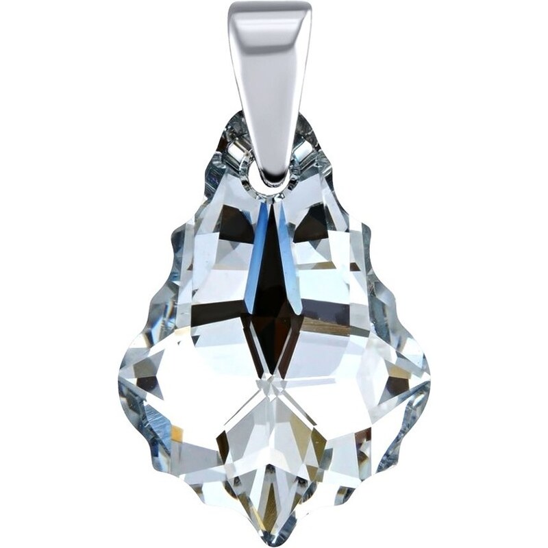 Ligot Strieborný prívesok Baroque 11x16mm Argent vyrobený so Swarovski 46719559