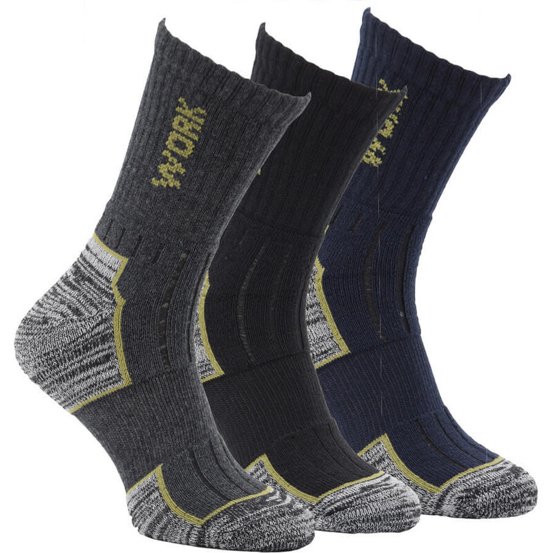 Bavlnené froté pracovné ponožky RS