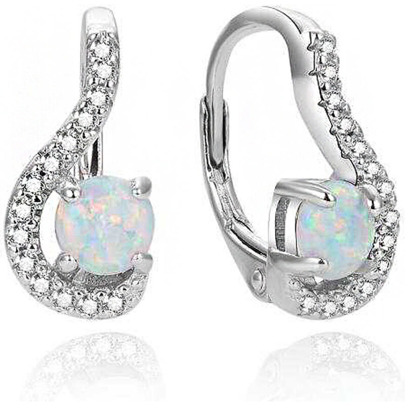 Dámske strieborné náušnice LISS 35482723