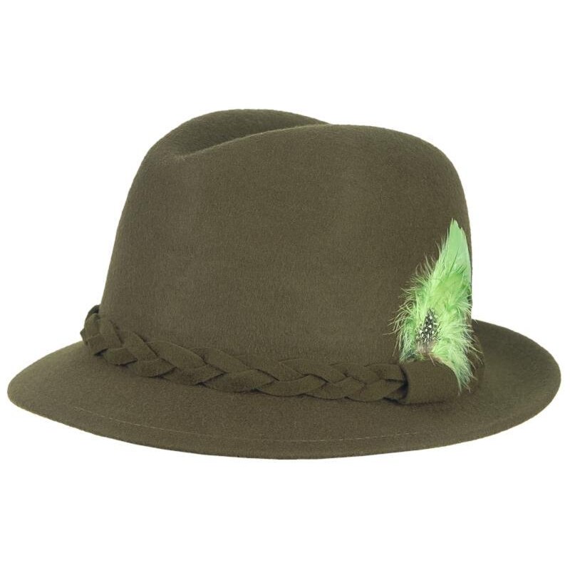 Poľovnícky klobúk s pierkami 35483089