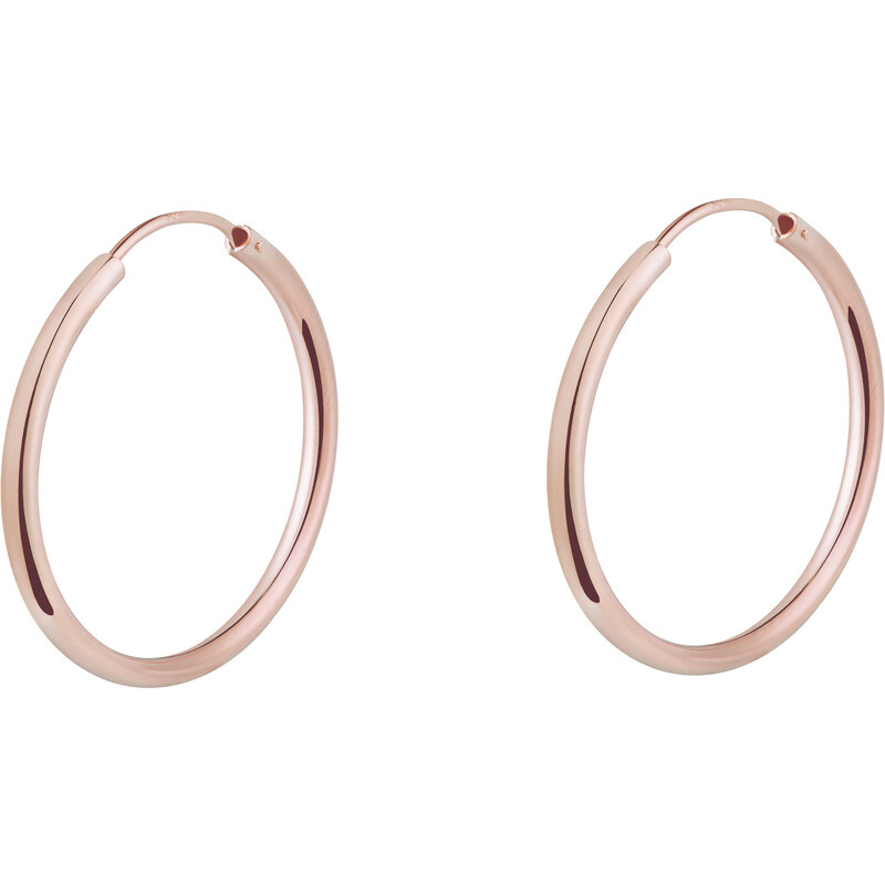 Olivie Strieborné 2cm KRUHY ROSE 7082 35948012