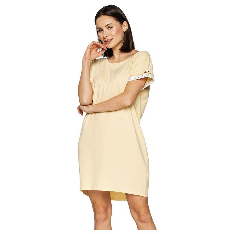 Cana Luxusná nočná košieľka Camilla žltá 23137016