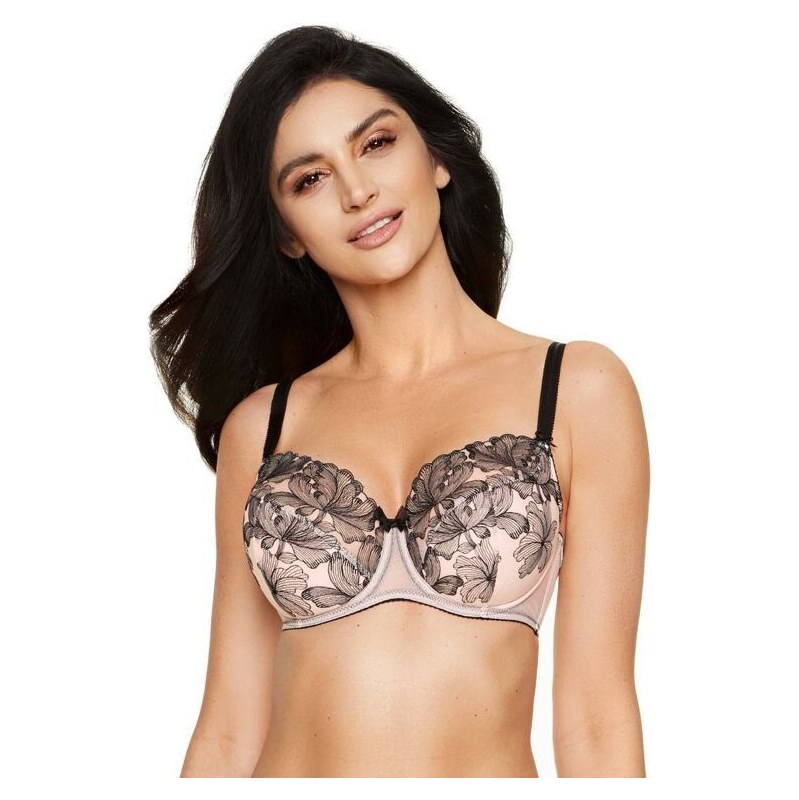 Gorteks Polovystužená podprsenka Flora/B3 ružová 29396467