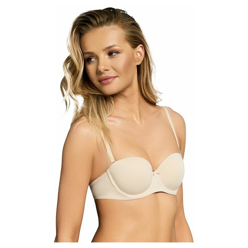 Esotiq Hladká podprsenka bardotka Raff béžová 27088818