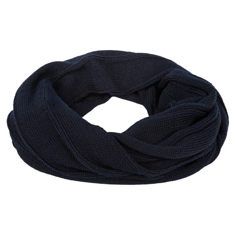 PAOLO PERUZZI Pánsky nákrčník z merino vlny D-09-DB | tmavomodrá D-09 35508466