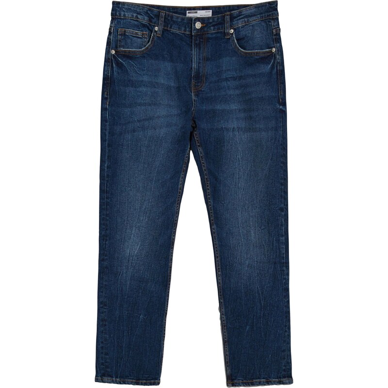 Bershka Džínsy modrá denim 35975170