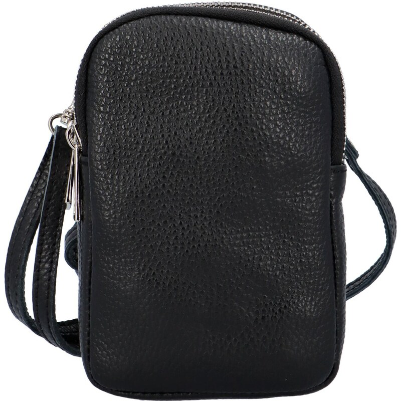 Delami Vera Pelle Dámske kožené crossbody púzdro čierne - Delami Valli 43276925