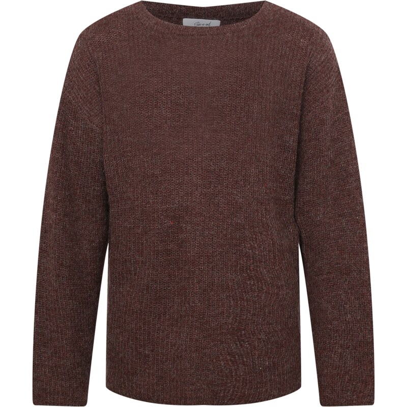 Sinned x ABOUT YOU Sveter Mats tmavohnedá 35525002