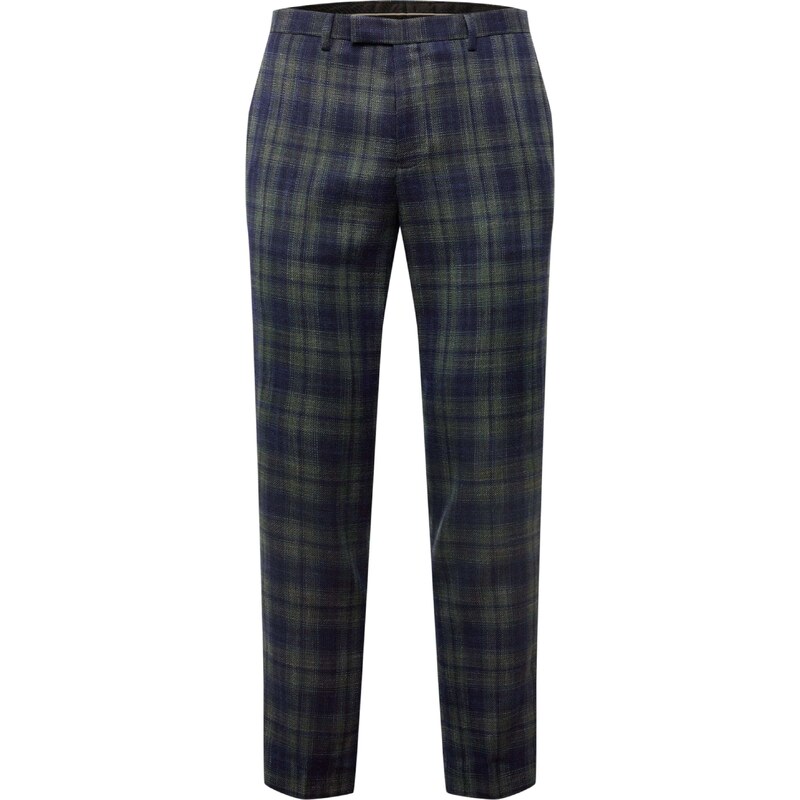 BURTON MENSWEAR LONDON Chino nohavice tmavomodrá / olivová 54236772