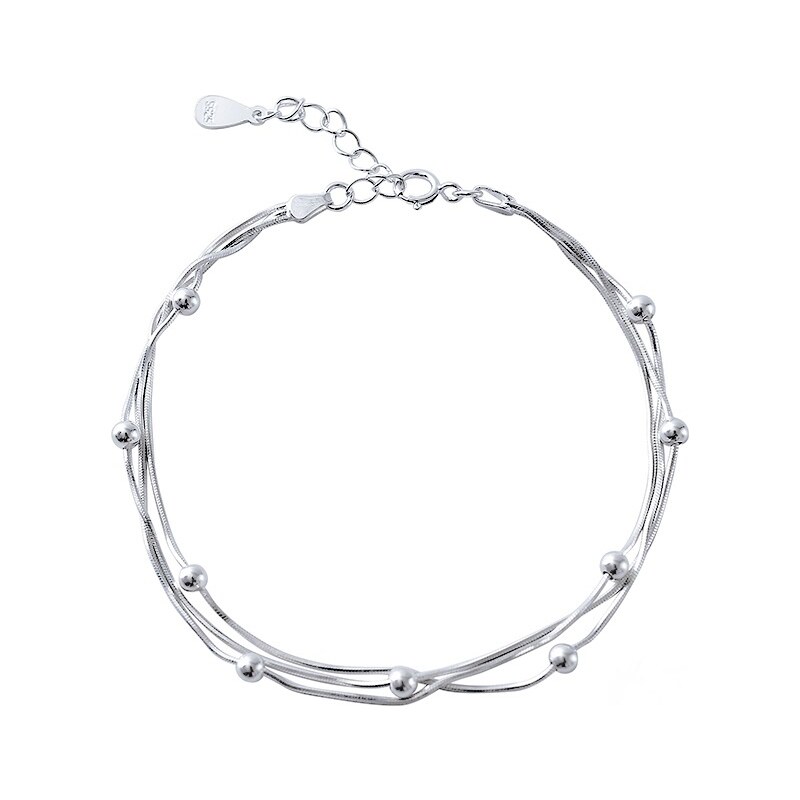 Olivie Strieborný náramok TRIO 7096 35948026