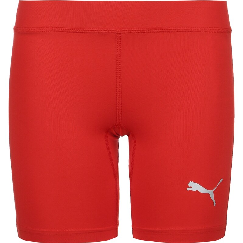 PUMA Športové nohavice Liga červená / biela 67727970