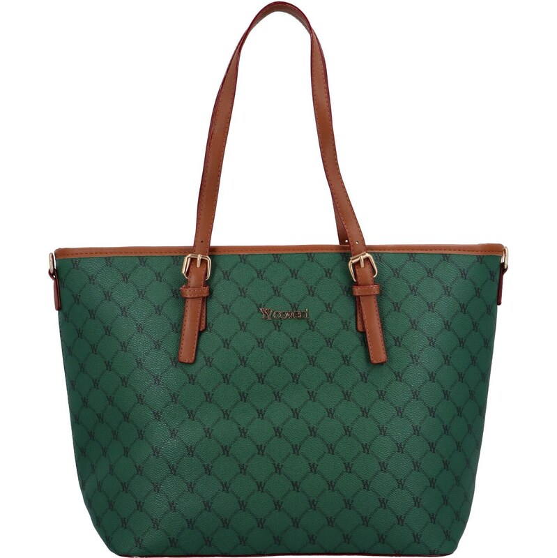 Coveri World Dámska kabelka na rameno zelená - Coveri Ofelia zelená 66982391