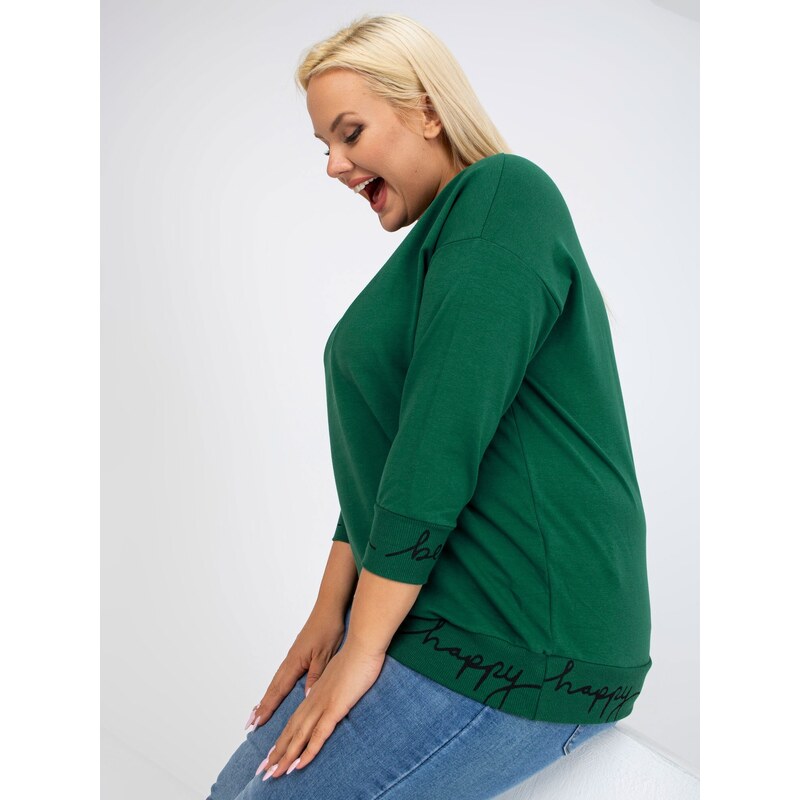 RELEVANCE Sweatshirt-RV-BL-5978.06P-black-green 64792030