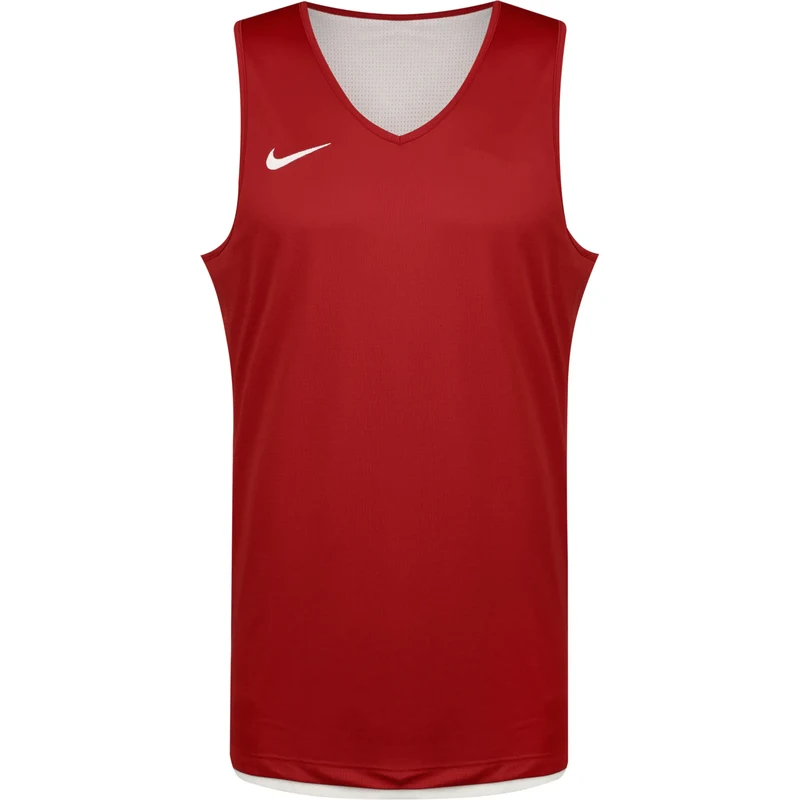 NIKE Funkčné tričko burgundská / biela 67750201