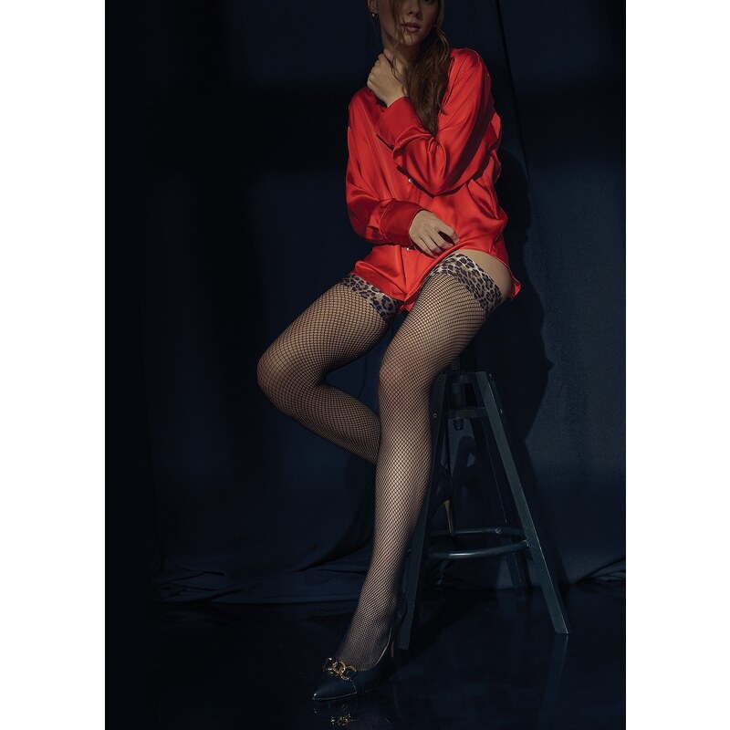 Samodržiace pančuchy Knittex 22213 Playful Cabarette 58409099