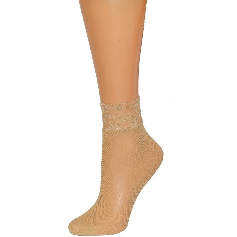 Sieťované ponožky Magnetis 019 Kabaretka 65687237