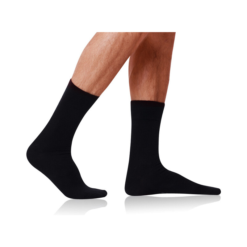 Pánske bavlnené ponožky COTTON MAXX MEN SOCKS - Bellinda - čierna 35646842