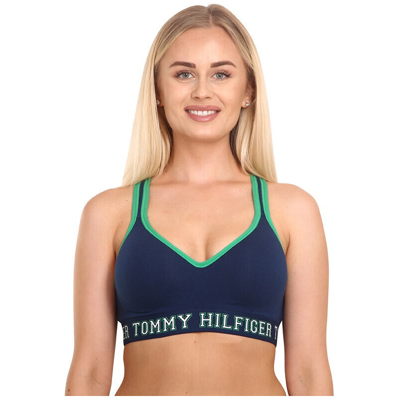 Dámska podprsenka Tommy Hilfiger modrá (UW0UW03948 C5F) 35628138