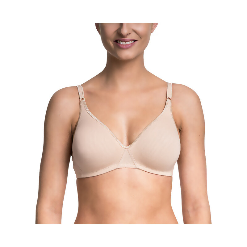 Nevystužená bavlnená podprsenka COTTON BRA - Bellinda - telová 35645096