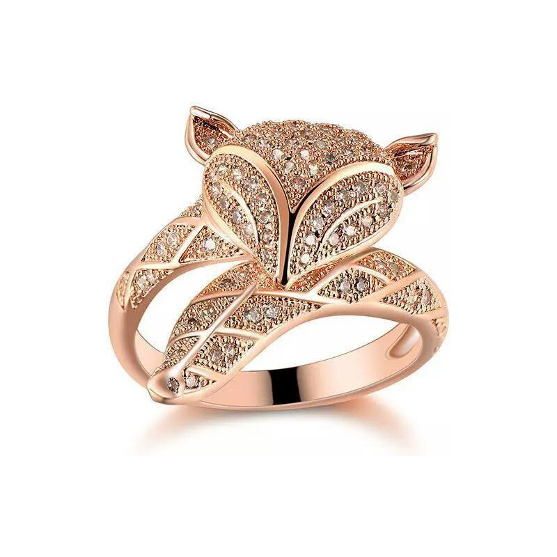 Olivie Strieborný prsteň LÍŠKA ROSE 7106 35948035