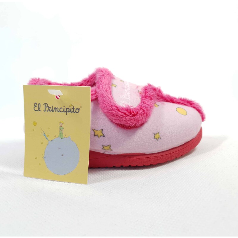 Malý princ dievčenské detské papuče Marpen LPK3 Rosa