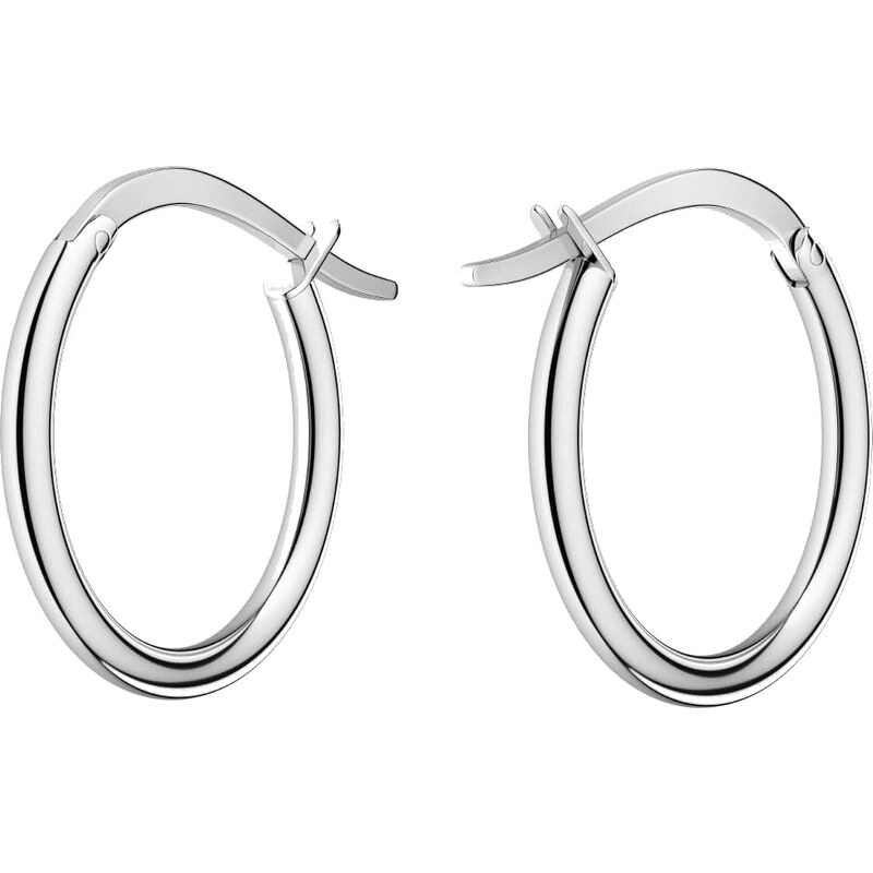 Rosefield Elegantné kruhové náušnice z ocele Essentials JELHS-J584 68324068