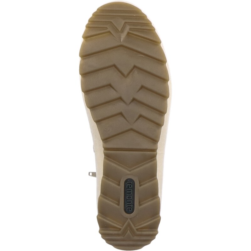 RIEKER Dámska členková obuv REMONTE R8483-60 béžová W2
