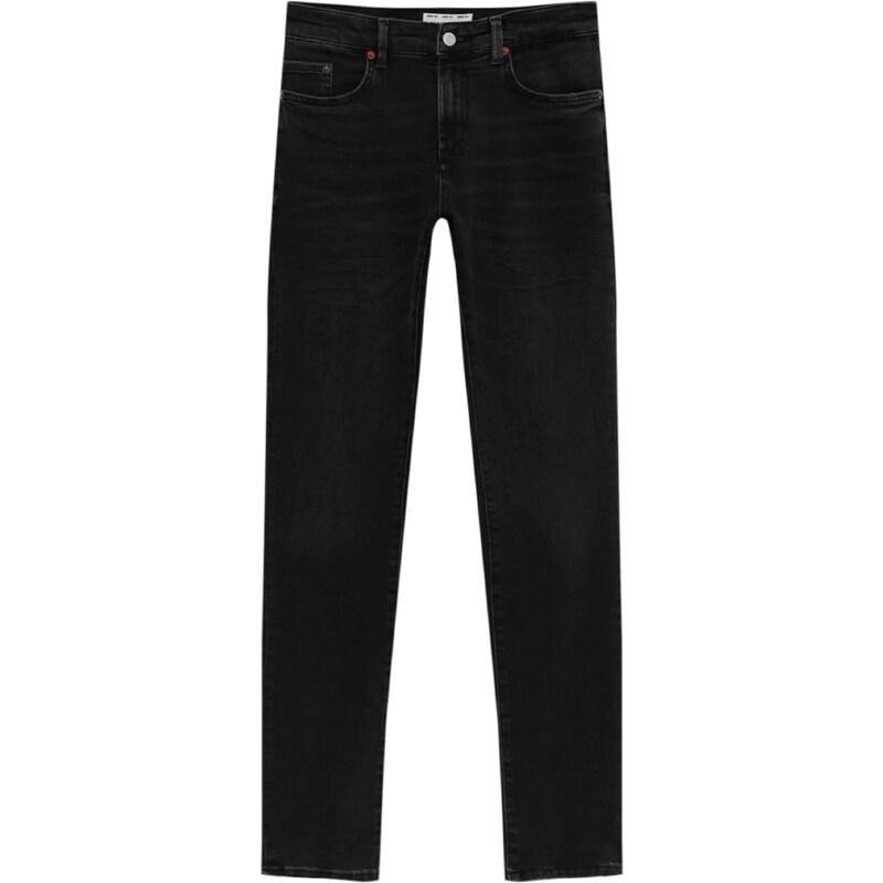 Pull&Bear Džínsy čierna 35869133