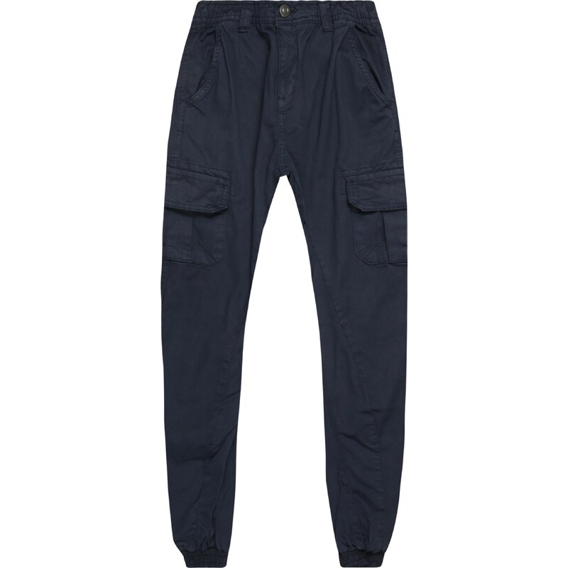 Urban Classics Nohavice námornícka modrá 36165084