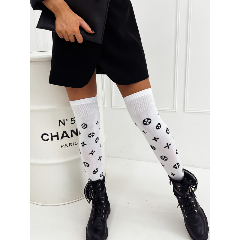 Fashionweek Nadkolenky,ponožky nad koleno MILENA SOFT GUCCI 48752232