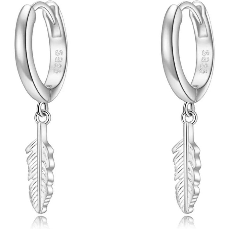 Olivie Strieborné náušnice PIERKA 7109 35948038