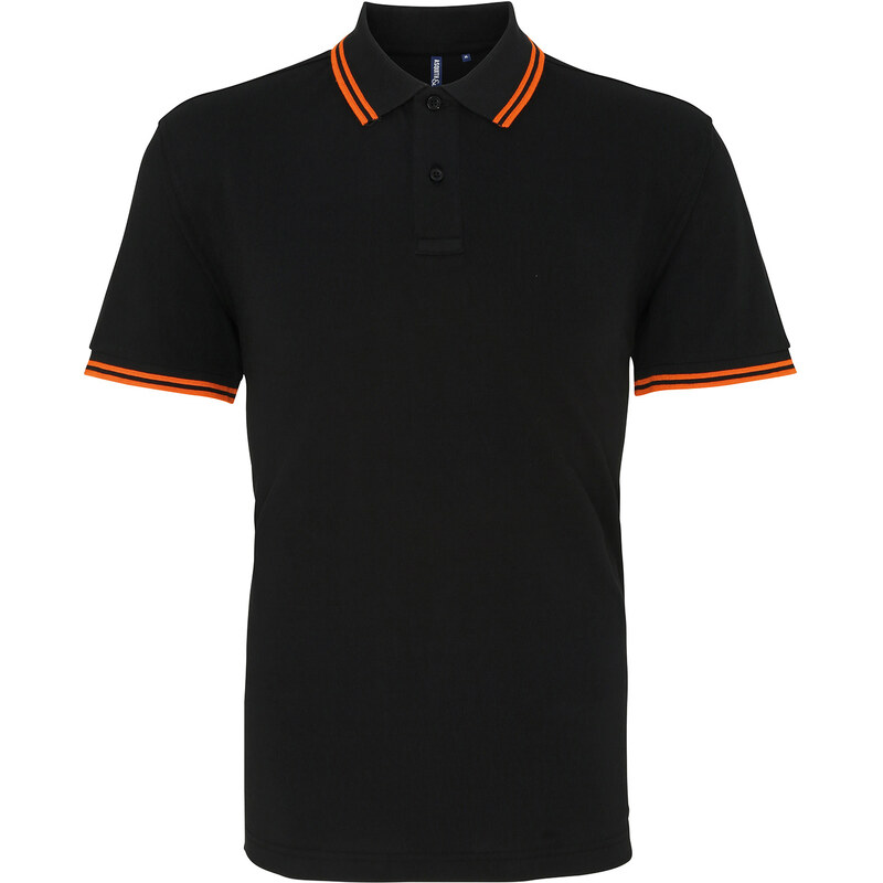 ASQUITH&FOX Pánske polo s kontrastnými detailmi na golieri a rukávoch 62677273