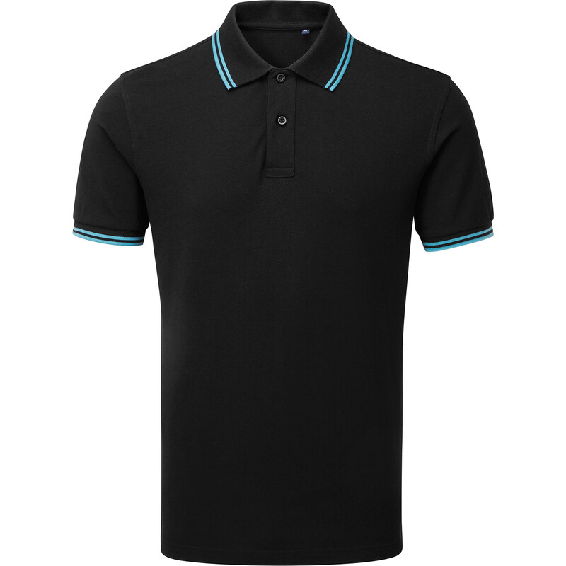 ASQUITH&FOX Pánske polo s kontrastnými detailmi na golieri a rukávoch 62677269