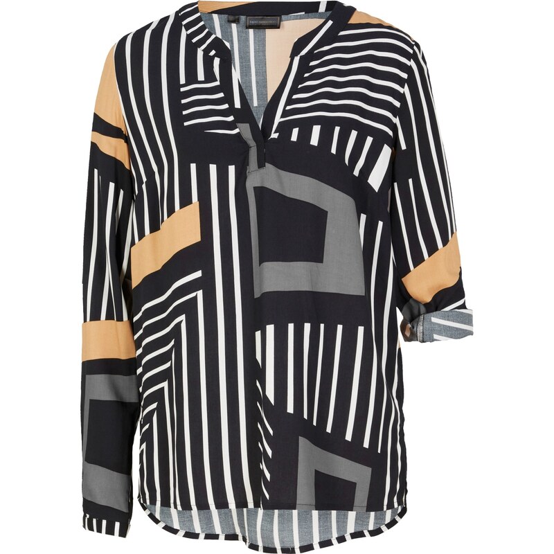 bonprix Tuniková blúzka, farba hnedá 44962168