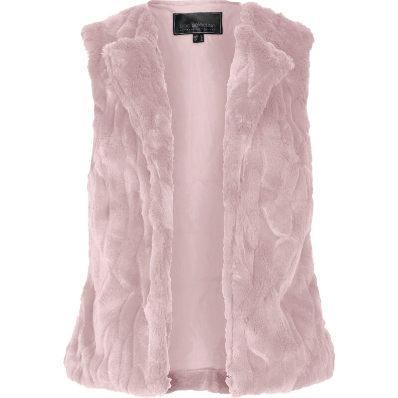 bonprix Vesta, imitácia kožušiny, farba fialová 46385811
