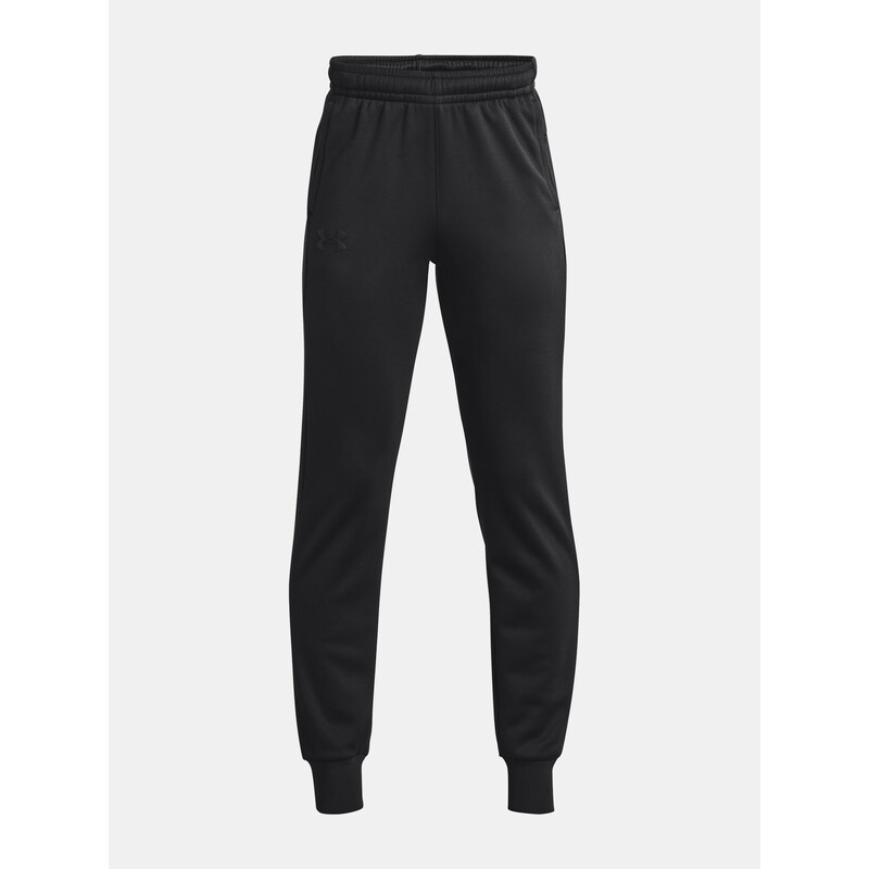 Červené chlapčenské športové tepláky Under Armour UA Armour Fleece 50537113