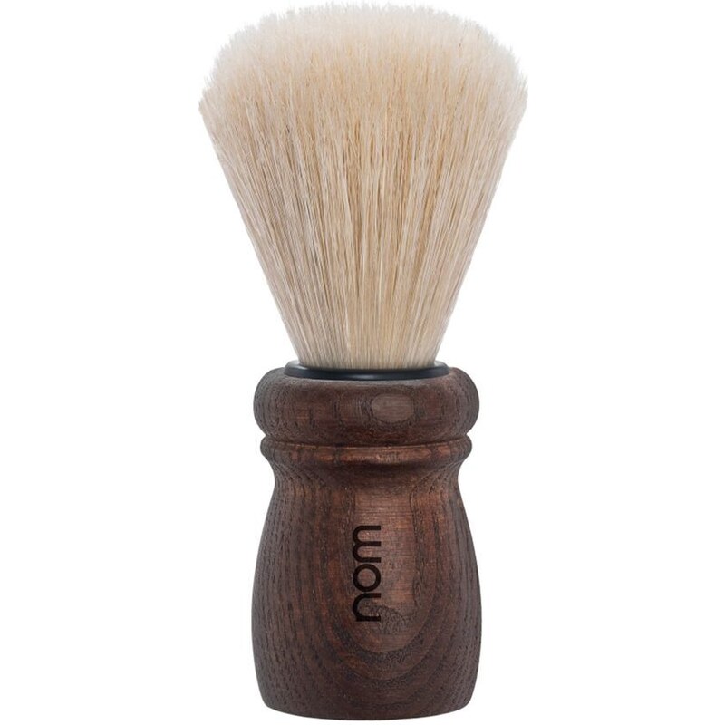 Mühle noun Shaving brush ALFRED, long natural bristles - handle material dark ash