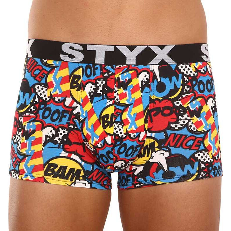 Pánske boxerky Styx art športová guma nadrozmer poof (R1153) 4 35764202