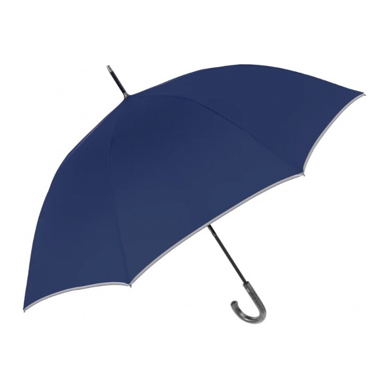 PERLETTI TECHNOLOGY Luxusný automatický dáždnik s reflexným pásom, 21726