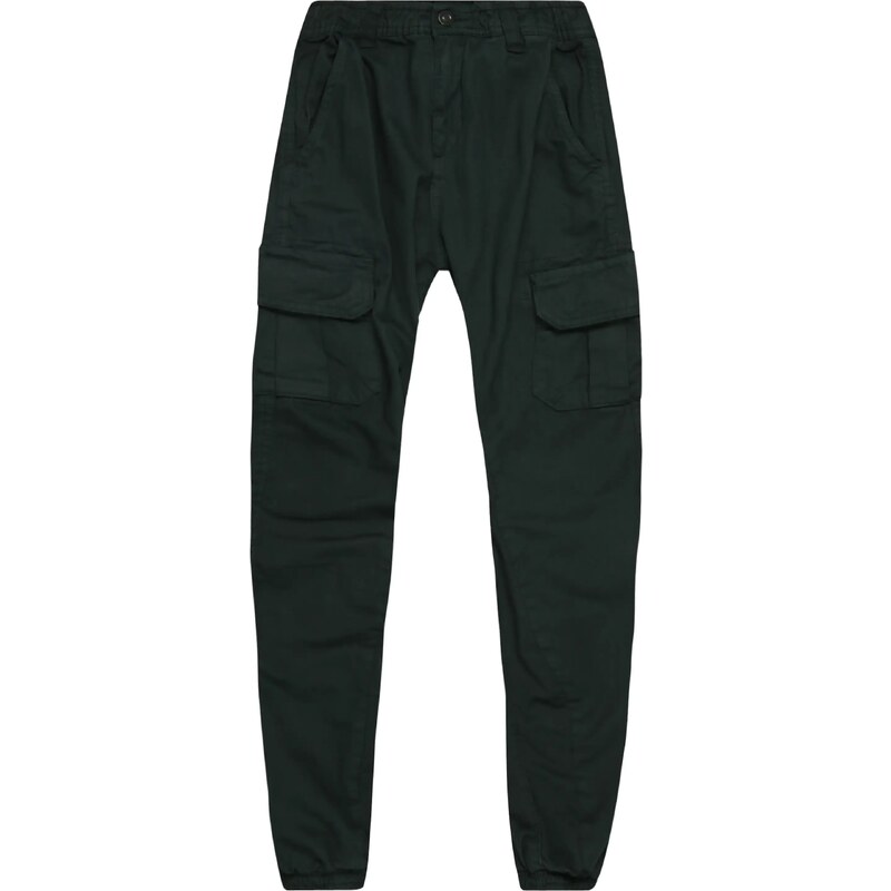 Urban Classics Nohavice tmavozelená 36165082